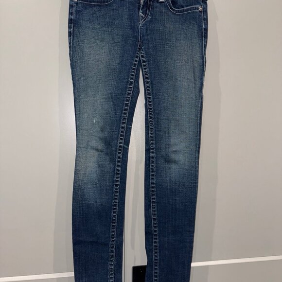 True Religion Jeans Size 29x30 World Tour Fashion For Senses Julie - Picture 1 of 6